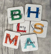 Personalised Name Coasters
